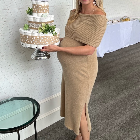 Cult Gaia Midi Dress in Sand - Picture 2 of 4